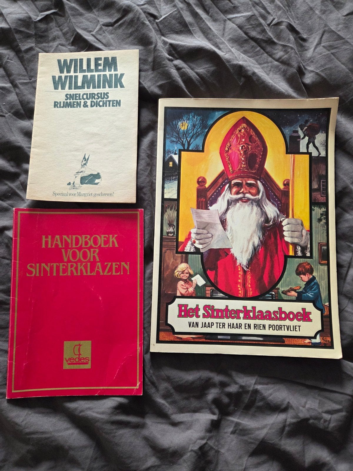 Vintage Sinterklaasboek Willem Wilmink, Handboek, Het Sint, Ophalen of Verzenden