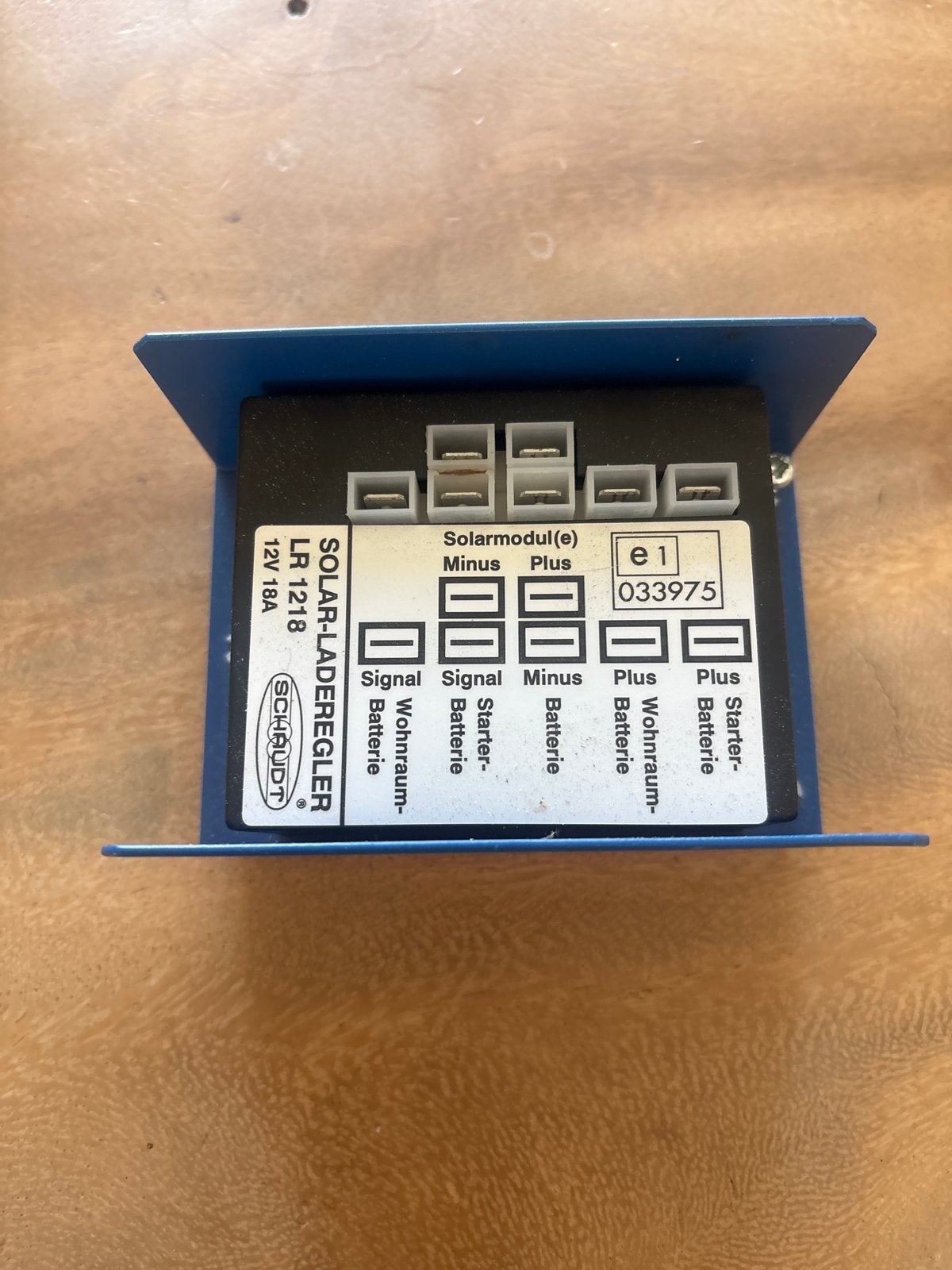 Schaudt Solar-Laadregelaar LR 1218 - 12V 18A, Ophalen of Verzenden, Gebruikt