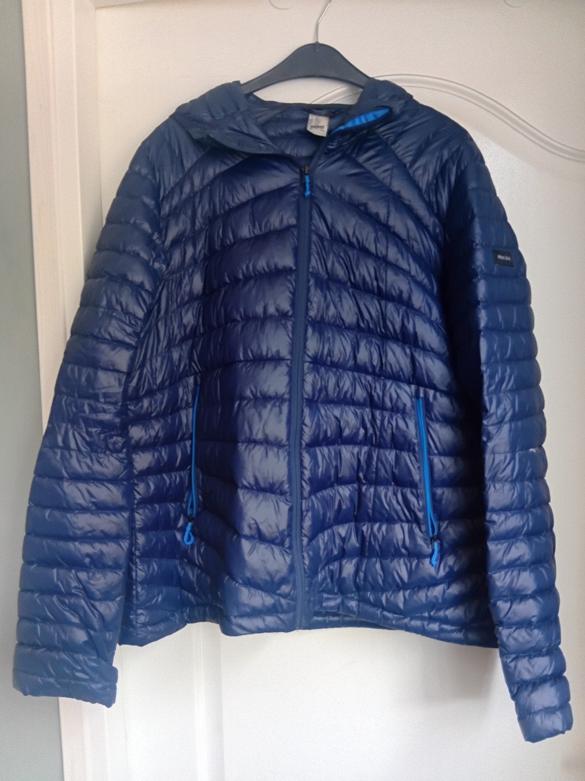 Decathlon donsjas dames - Maat 2XL - Zo goed als nieuw, Ophalen of Verzenden, Zo goed als nieuw, Blauw