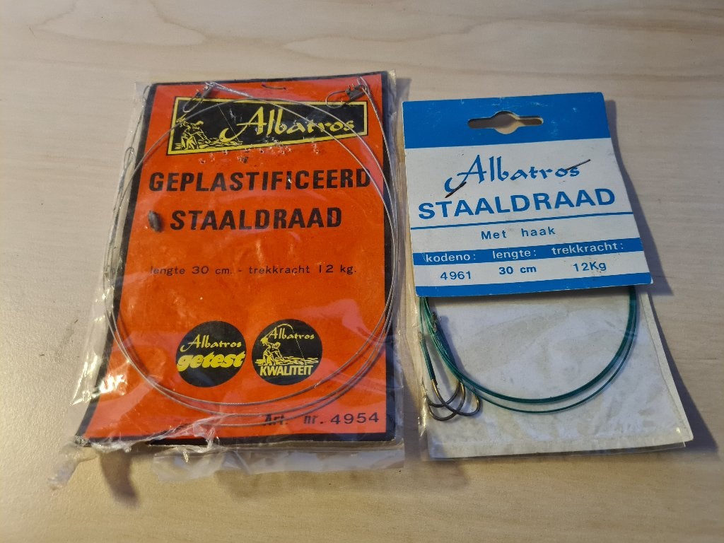 Stalen onderlijnen  van Albatros, Ophalen of Verzenden, Zo goed als nieuw, Overige typen