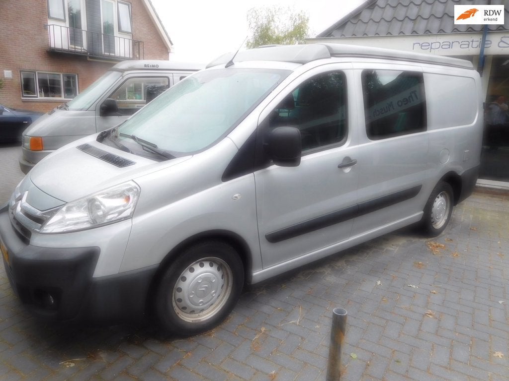 Citroen JUMPY Buscamper 6 persoons, Auto's, Voorwielaandrijving, Euro 5, Stof, Gebruikt