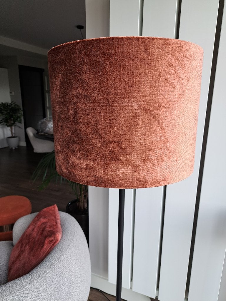 Lampenkappen, Ophalen, Rond, 30 cm, Oranje