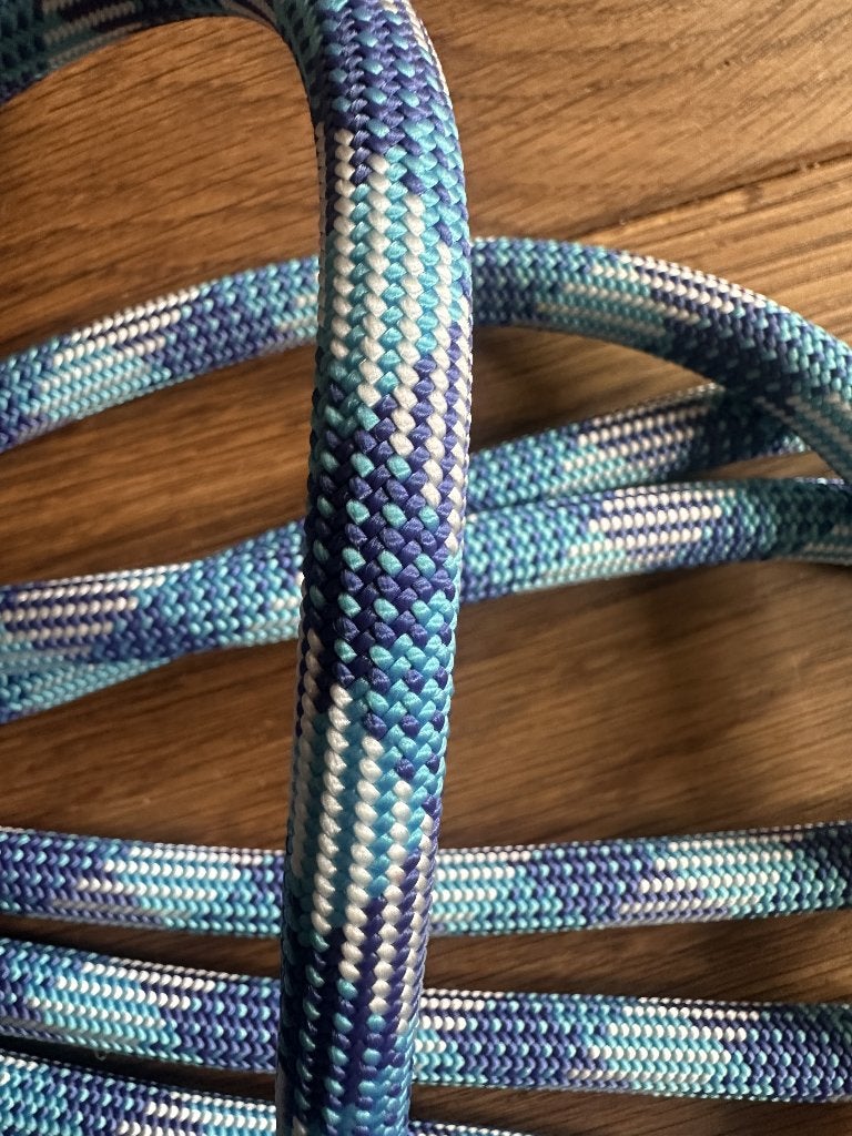 Simond Vertika 80m 9,5mm dynamic rope klimtouw, Ophalen of Verzenden, Zo goed als nieuw, Klimsport-accessoire