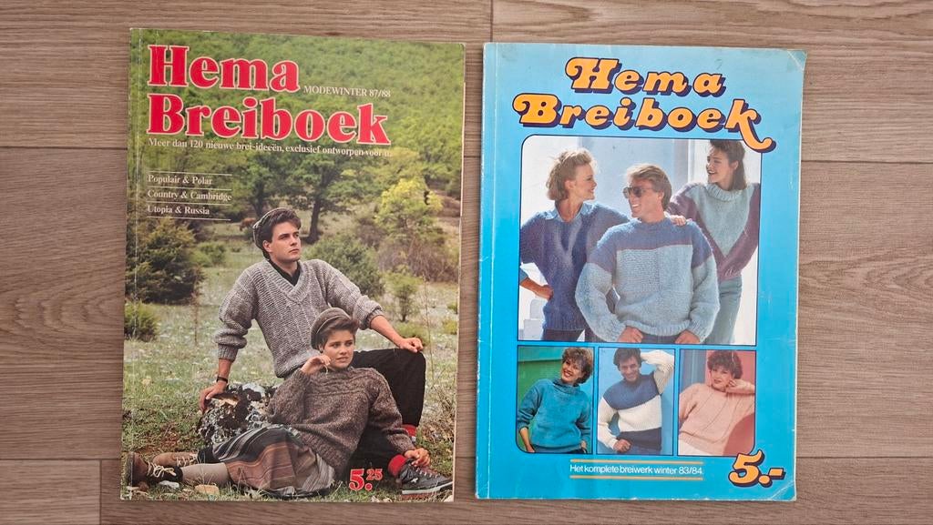 Hema breiboeken, Ophalen of Verzenden, Haken, Patroon of Boek