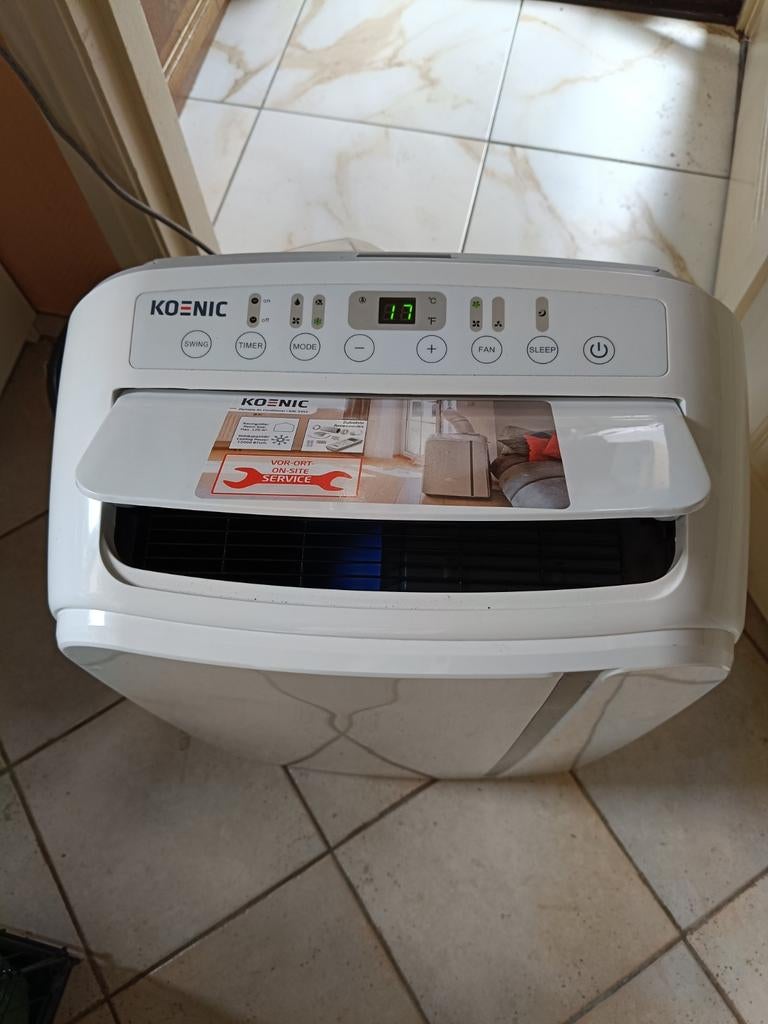 Koenic Mobiele Airco - Perfect voor warme dagen!, Witgoed en Apparatuur, Airco's, Ophalen, Minder dan 60 m³, Timer, 3 snelheden of meer