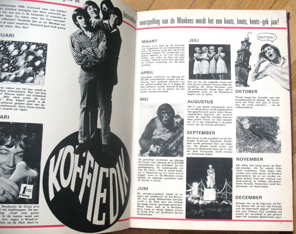 Boek Goed gek met de The Monkees popgroep 1967, Boeken, Ophalen of Verzenden, Gelezen, Artiest