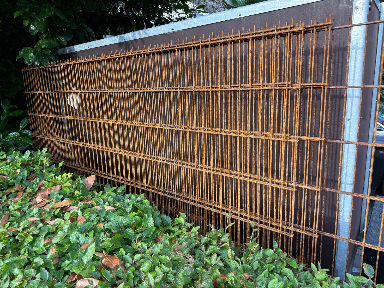 5x Blank hekwerk dubbelstaaf 250x183 (50mm raster) nieuw, Tuin en Terras, Ophalen, -, -, Nieuw