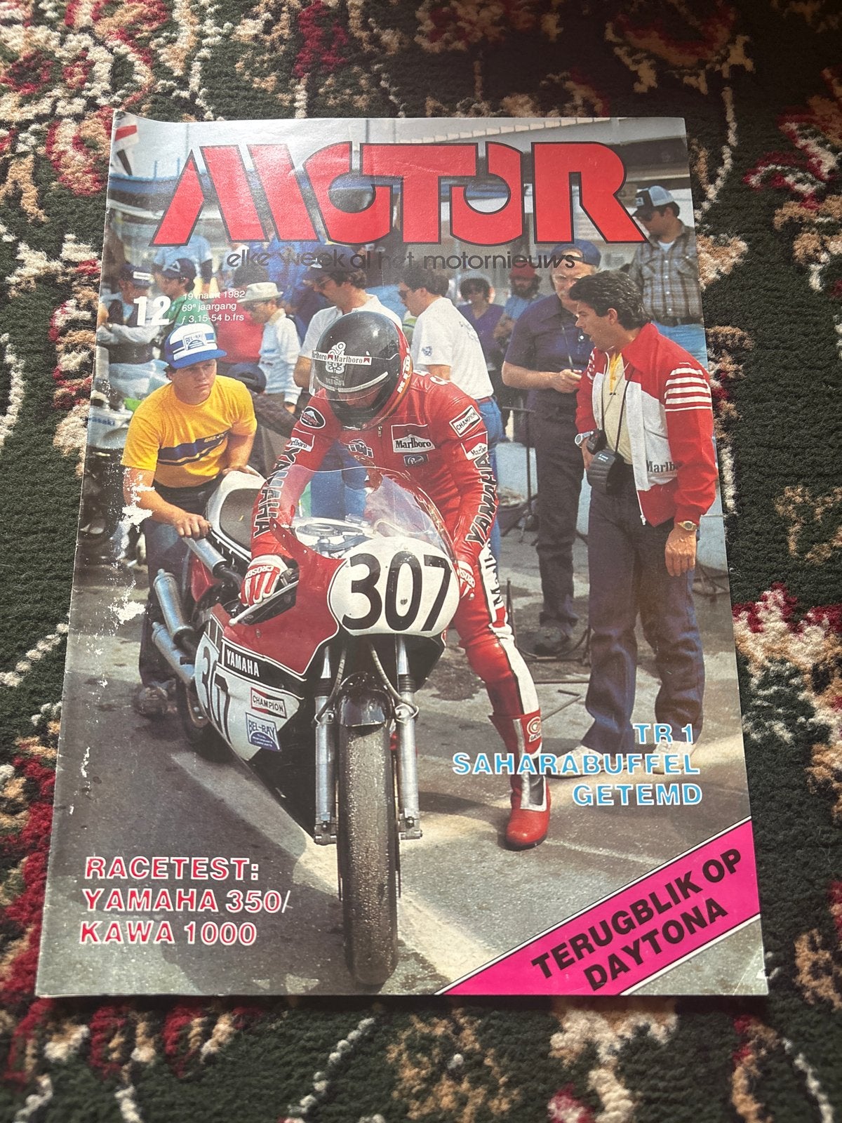 Motor Magazine - Racestest Yamaha 350 / Kawa 1000, Boeken, Ophalen of Verzenden, Gelezen, Algemeen