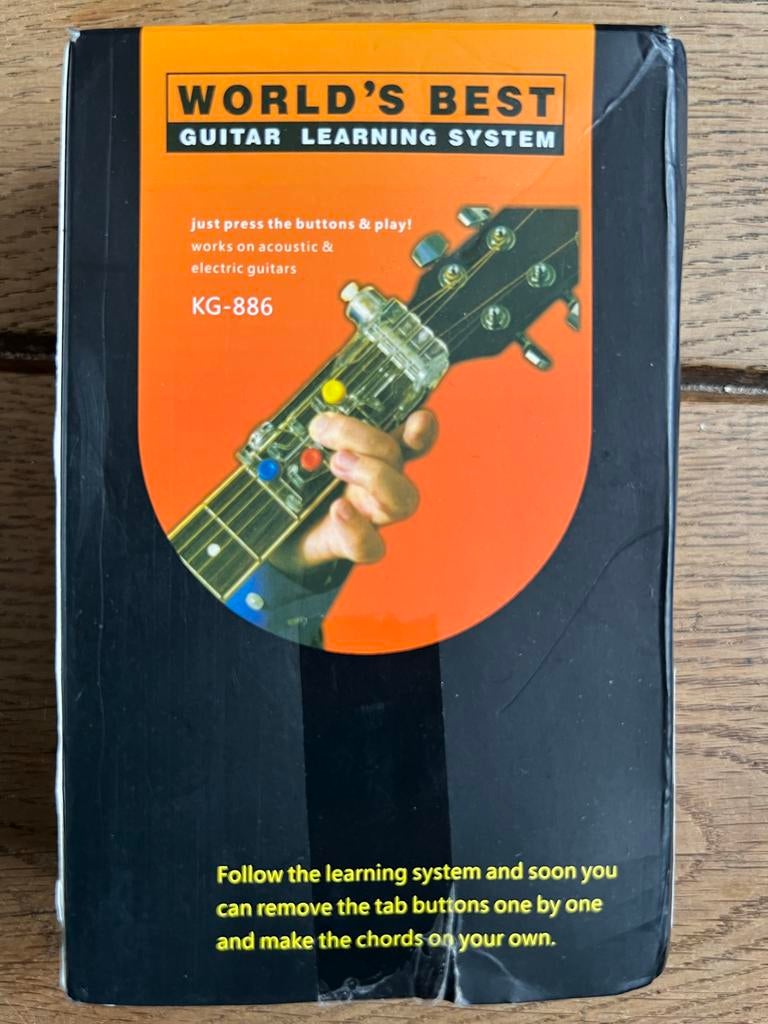 Chord Buddy voor elektrische/akoestische gitaar (kleine hals, Ophalen of Verzenden, Nieuw