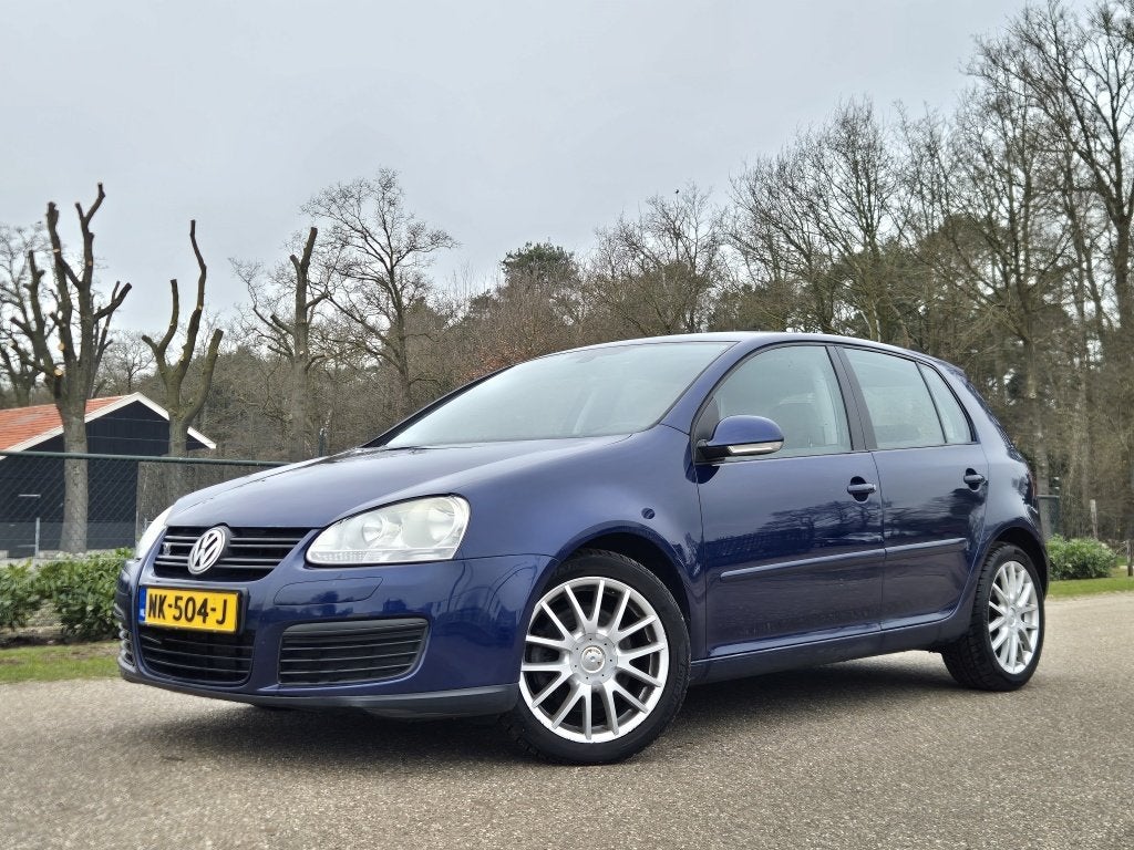 Volkswagen Golf 1.4 TSI GT Sport (bj 2007), Gebruikt, 1273 kg, 4 cilinders, Blauw