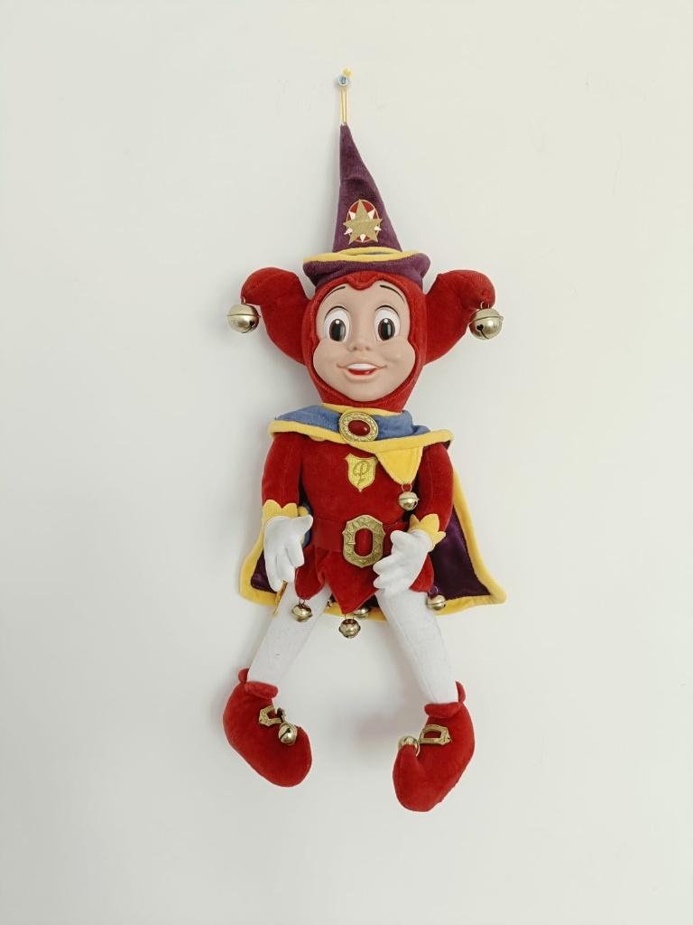 Pardoes pop Efteling - grote pluche knuffel tovenaar nar, Verzamelen, Efteling, Gebruikt, Overige typen, Ophalen of Verzenden