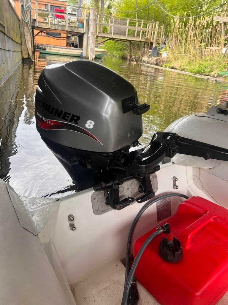 Mariner 8pk viertakt motor vorge zomer onderhoudsbeurt gehad, Ophalen of Verzenden