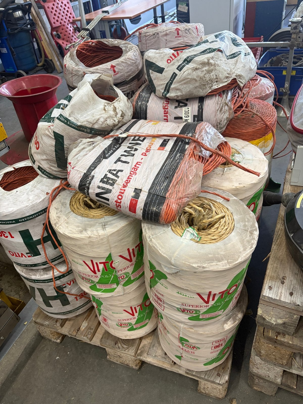 Diverse rollen pers touw - Grootpak en strooitouw, Zakelijke goederen, Ophalen