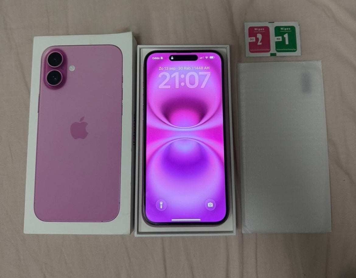 Apple iPhone 16 Plus 128 GB Roze, Ophalen, 94 %, 128 GB, IPhone 16 Plus