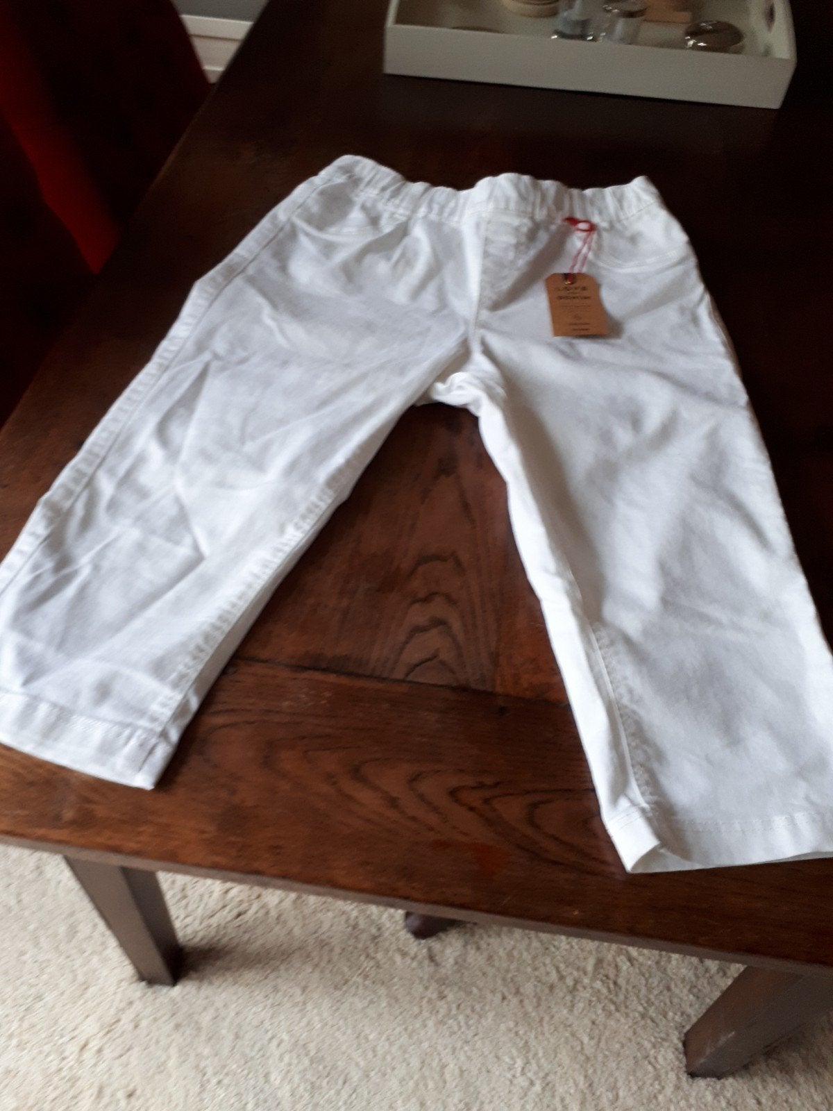 DAMES KUITBROEK KLEUR WIT MAAT 42 NIEUW, Ophalen of Verzenden, Nieuw, Maat 42/44 (L), Wit
