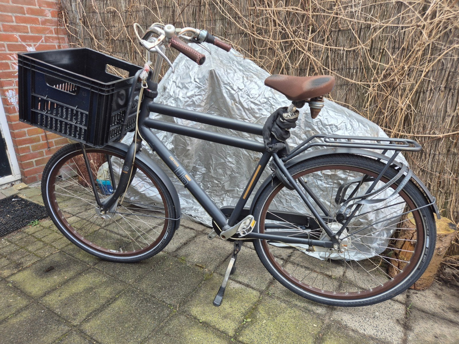 Cortina U5, 28 inch, 7 versnellingen, framemaat 55, Gebruikt, Versnellingen, 53 tot 57 cm, Ophalen