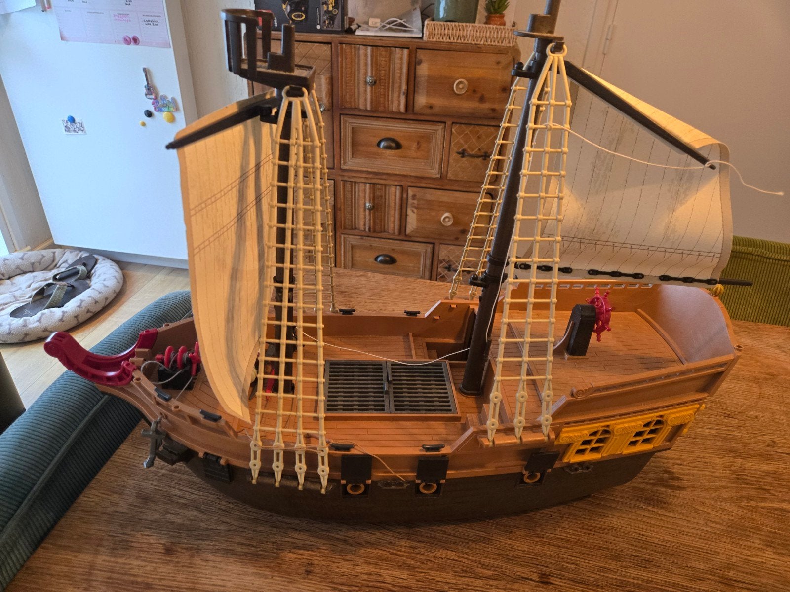 Playmobil piratenschip 5135, Ophalen of Verzenden, Zo goed als nieuw