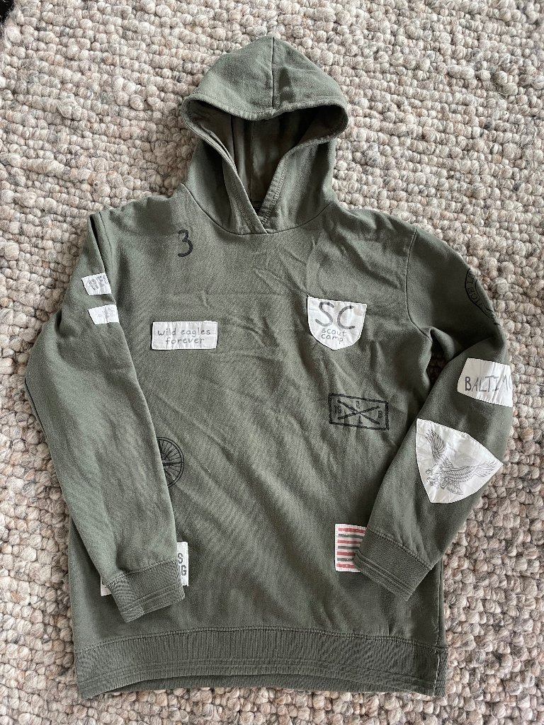 ZARA boys collection groen sweater / trui maat 164, Kinderen en Baby's, Kinderkleding | Maat 164, Gebruikt, Trui of Vest, Ophalen of Verzenden