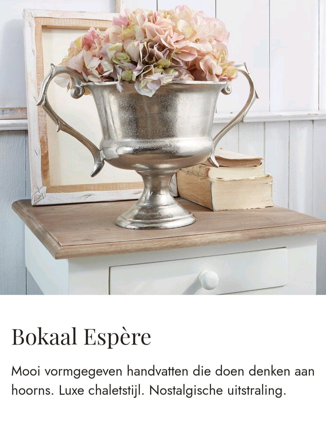 Rivièra maison vaas en of bokaal espere, Huis en Inrichting, Woonaccessoires | Vazen, Ophalen of Verzenden