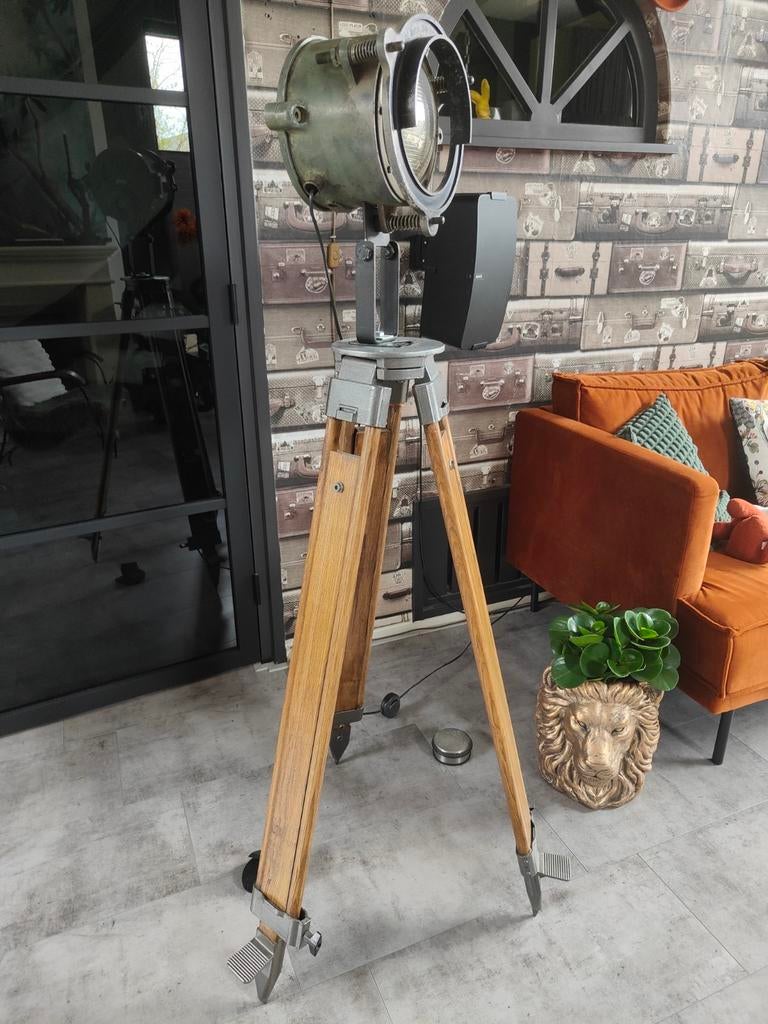 Vintage industriële theater film lamp, Ophalen, Minder dan 100 cm