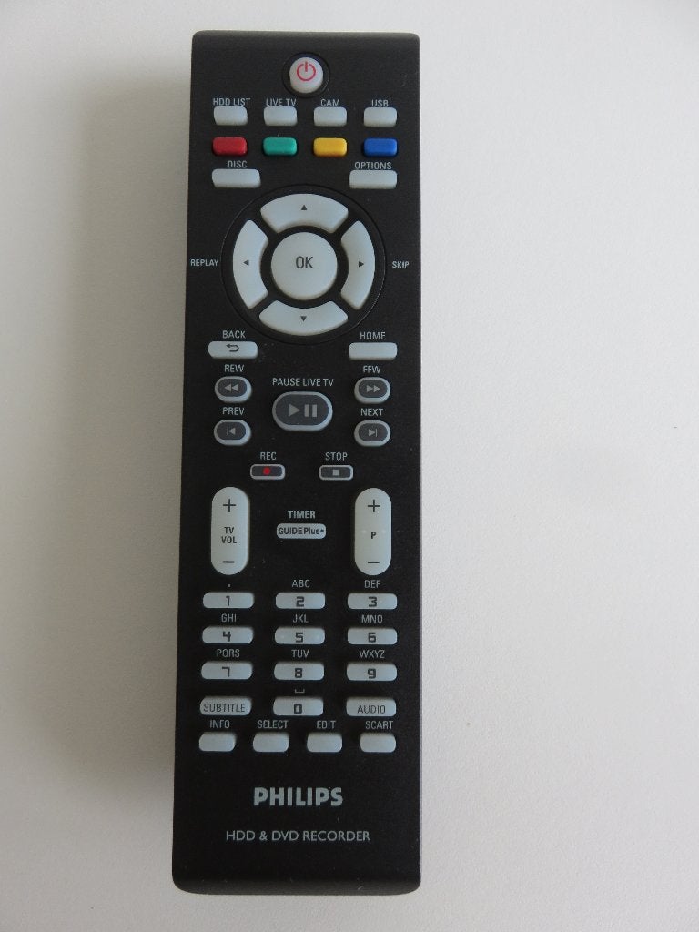 Philips afstandsbediening voor HDD en DVD recorder, Ophalen of Verzenden, Zo goed als nieuw, Origineel, Dvd