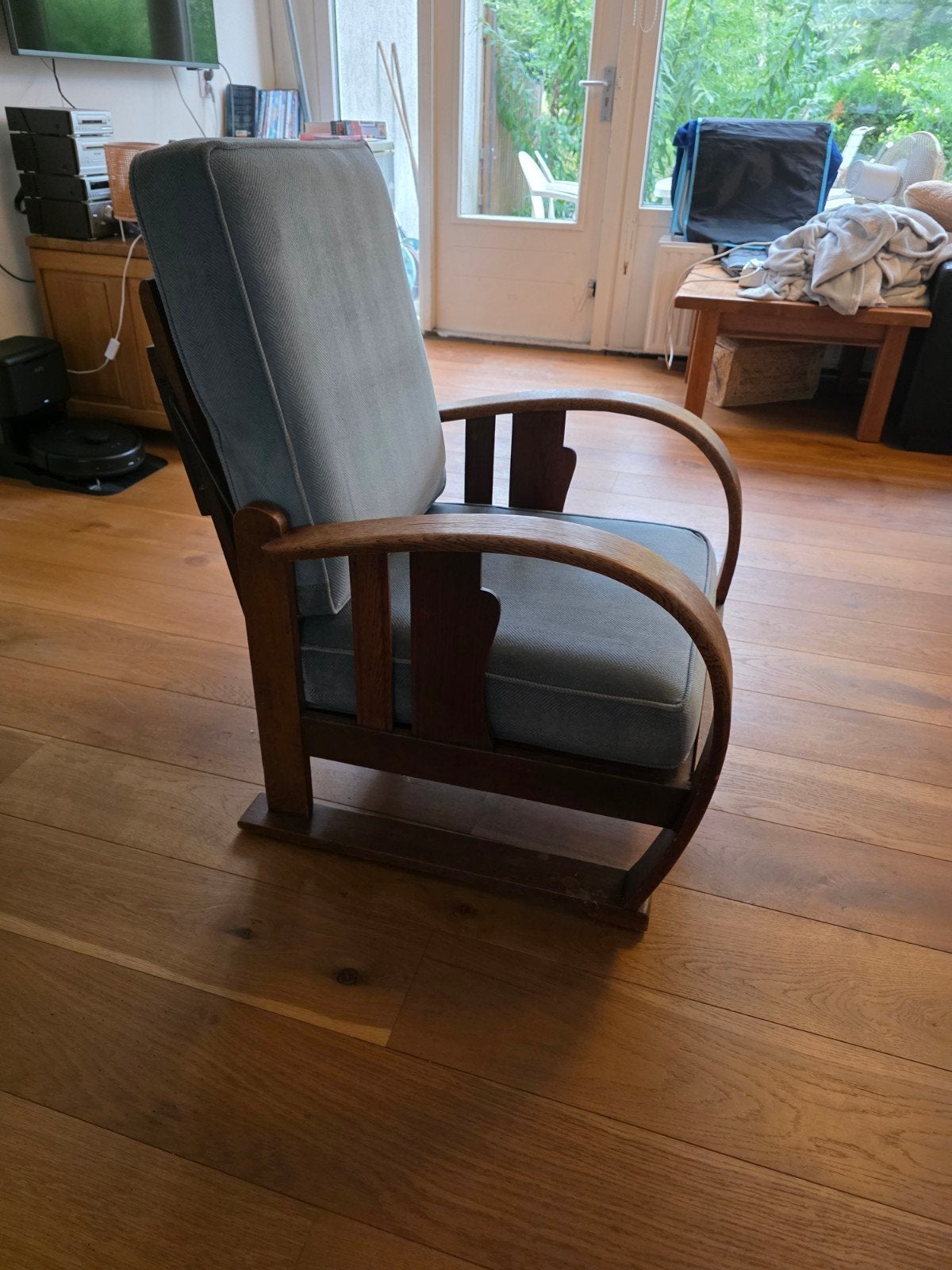 Liberty rook fauteuil, Ophalen, Hout, Minder dan 75 cm, Zo goed als nieuw