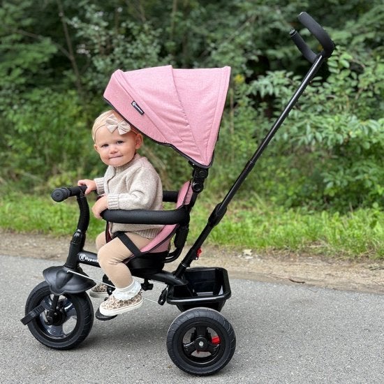 Roze driewieler, maar paar keer gebruikt, Ophalen, Zo goed als nieuw, Overige typen