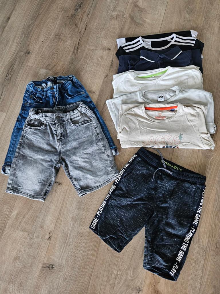 Jongens zomer kleding pakket maat 146/152, Ophalen of Verzenden, Zo goed als nieuw, Maat 146