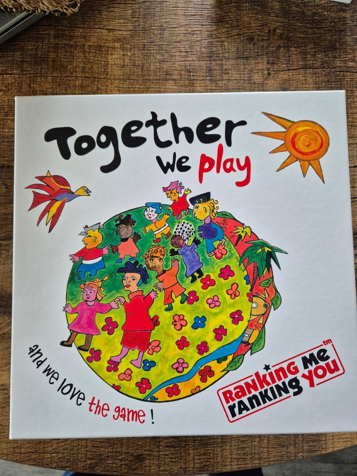 Together We Play - Ranking Me Ranking You bordspel, Drie of vier spelers, Ophalen of Verzenden, Gebruikt