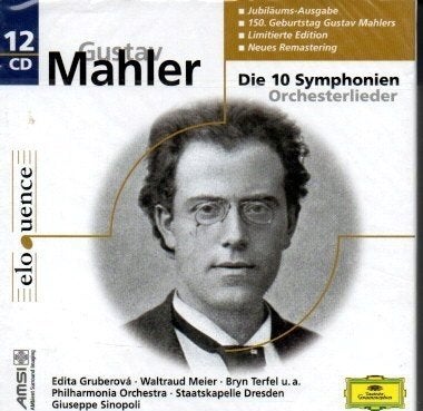 Mahler - Die 10 Symphonien, Lieder / Sinopoli 12 CD Box, Boxset, Symfonie, Mahler, Ophalen of Verzenden