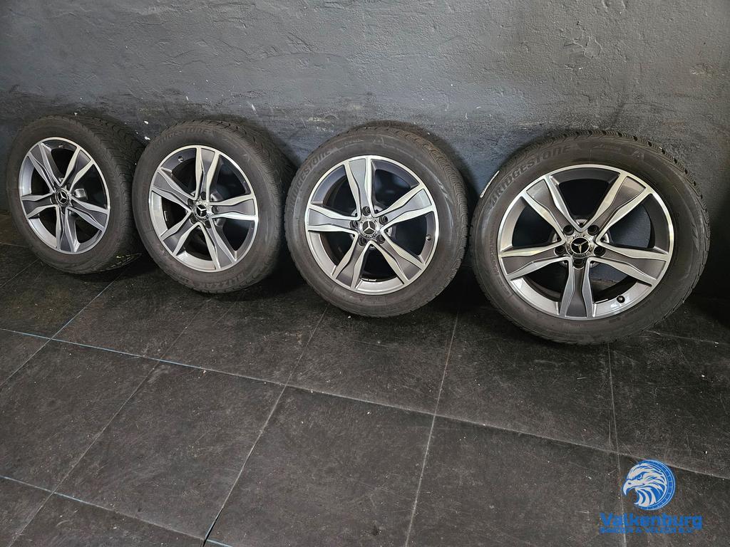 5-6mm! Originele Mercedes C-klasse W205 17 inch antraciete v