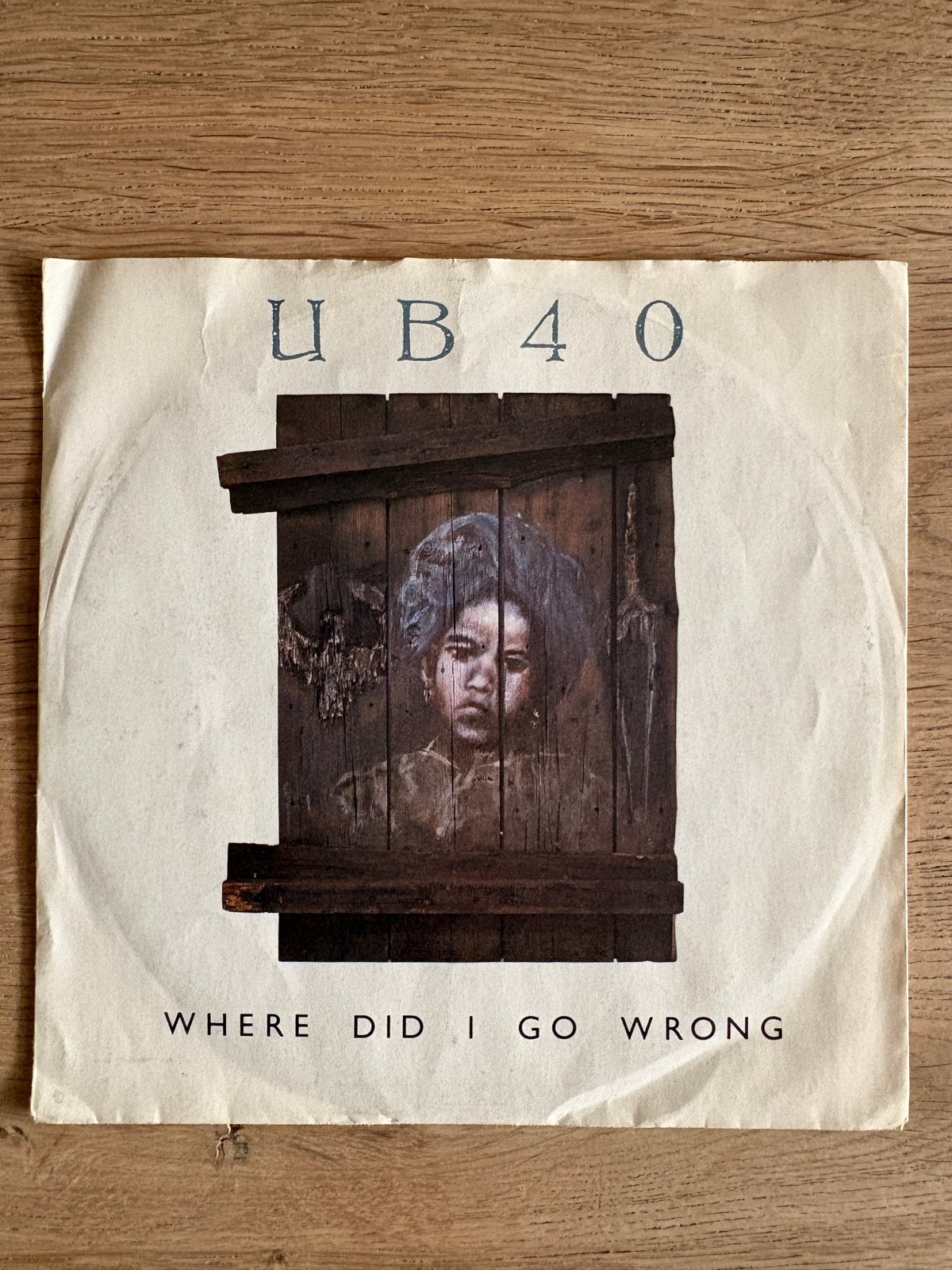 UB40 - Where Did I Go Wrong (Vinyl Single), Ophalen, Gebruikt, 7 inch, Fotohoes