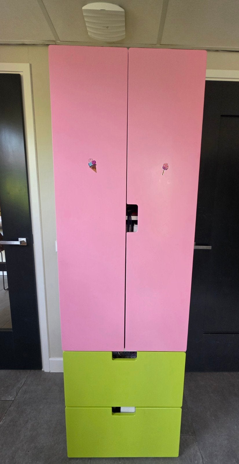 Twee Ikea Stuva kasten, Ophalen, Gebruikt, Minder dan 75 cm, 50 tot 70 cm