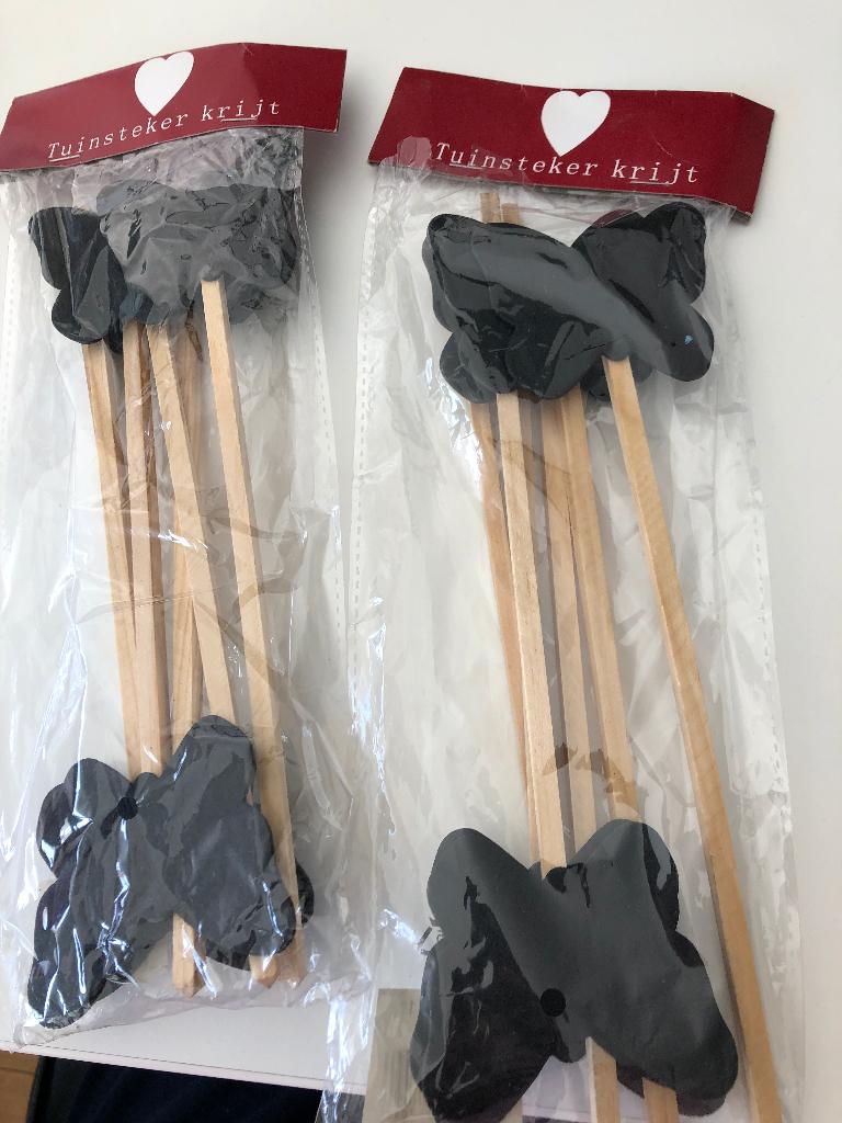 Tuinstekers Vlinder Nieuw in de verpakking!, Huis en Inrichting, Woonaccessoires | Overige, Ophalen of Verzenden, Nieuw