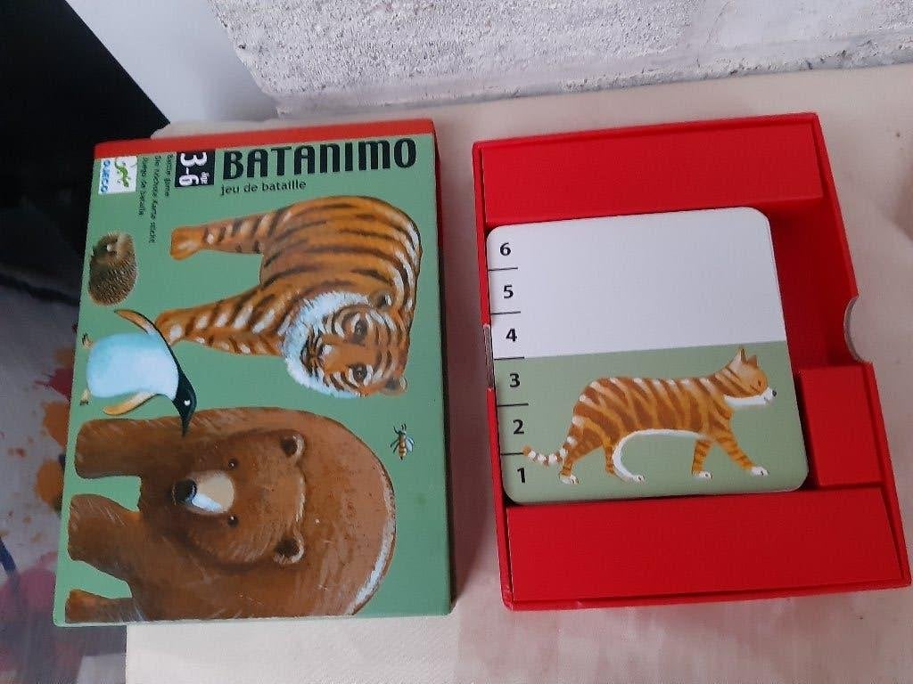 Batanimo Kaartspel,, Een of twee spelers, Ophalen, Gebruikt, Reisspel