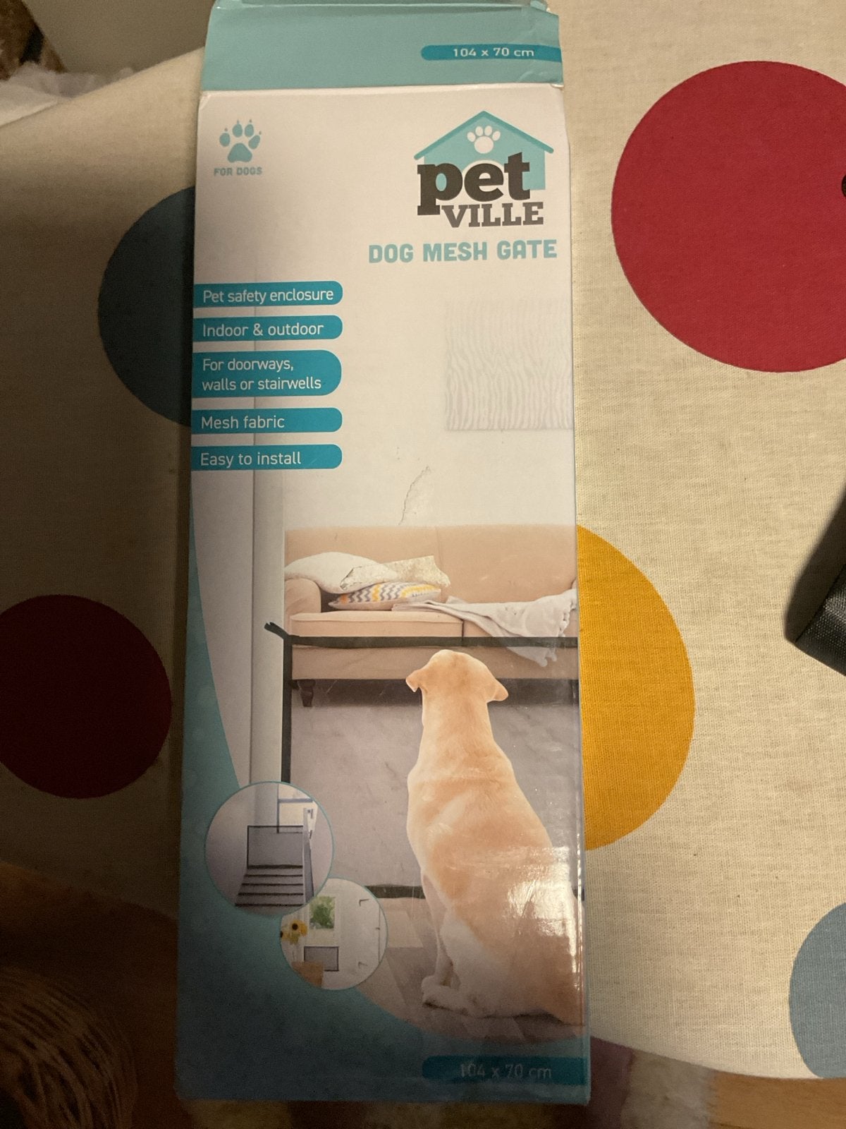 Huisdierenhek, net om honden binnen te houden, Dieren en Toebehoren, Overige merken, Ophalen of Verzenden, Nieuw, Overige typen