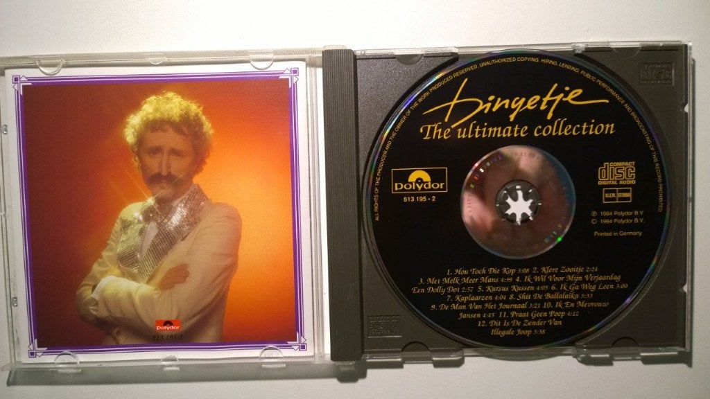 Dingetje - The Ultimate Collection, Ophalen of Verzenden, Zo goed als nieuw, Pop, Album