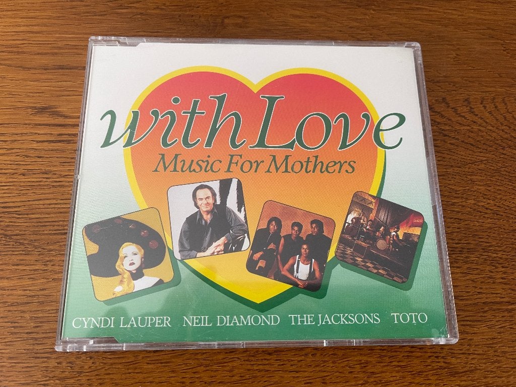 CD "With Love" 'Music for Mothers' "Persil Megaperls", Ophalen of Verzenden, Zo goed als nieuw, Reclamebord