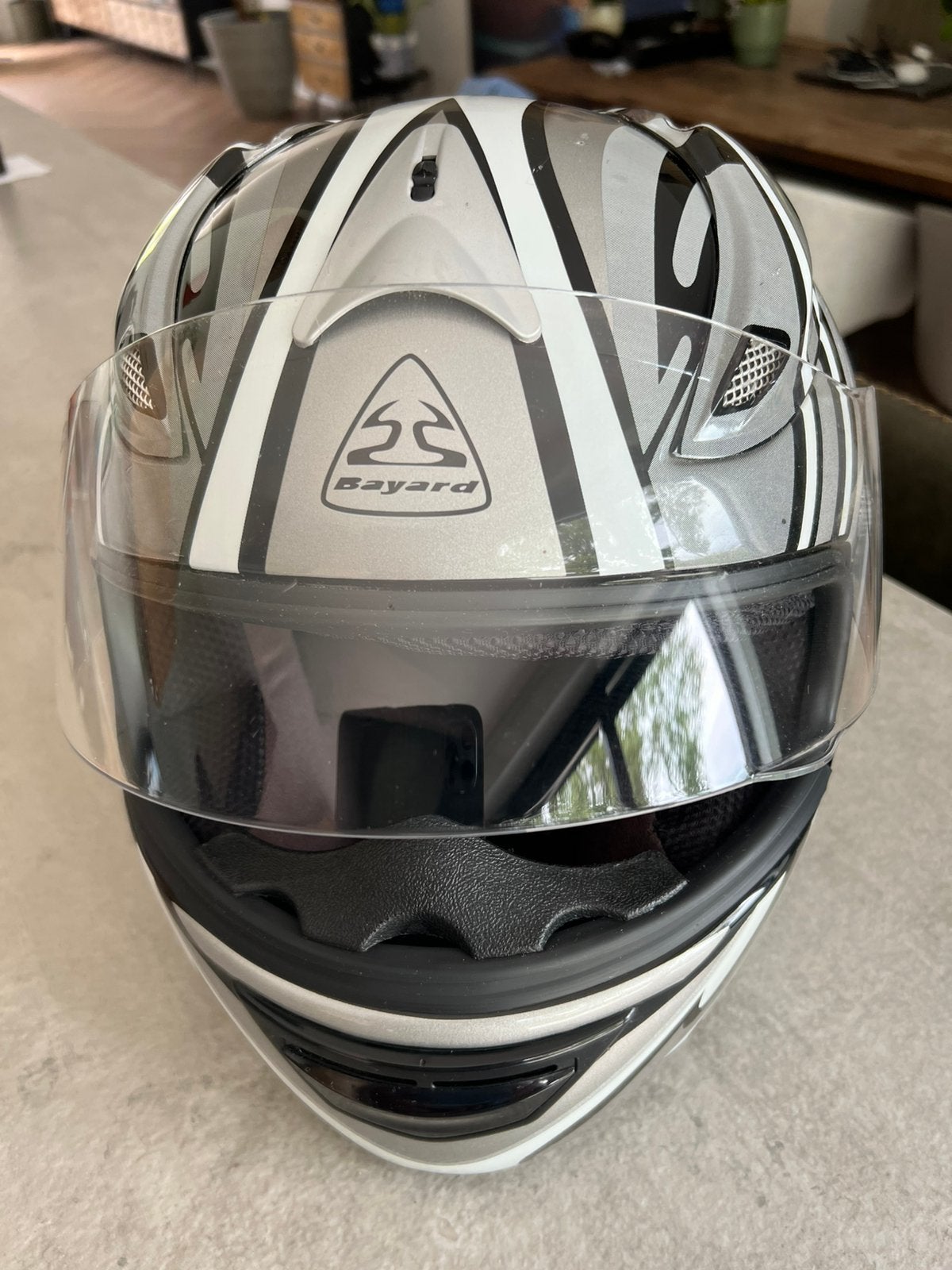 Motorhelm Bayard maat S-56, Motoren, Kleding | Motorhelmen, Integraalhelm, S, Tweedehands, Ophalen