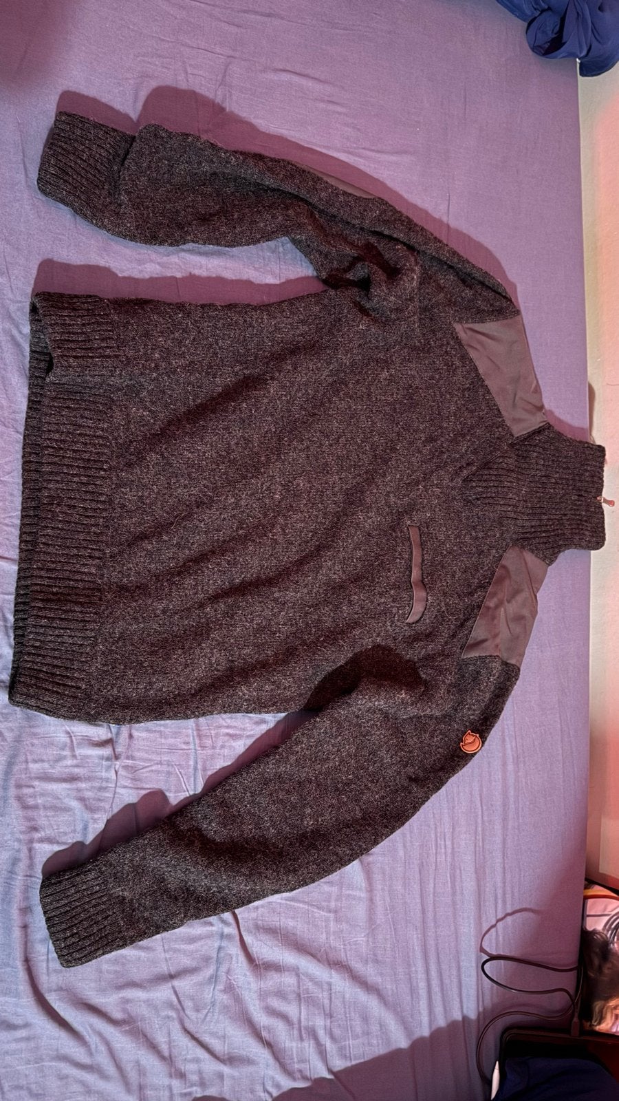 Fjallraven Koster Sweater M - Maat L, Ophalen of Verzenden, Zo goed als nieuw, Maat 52/54 (L), Grijs