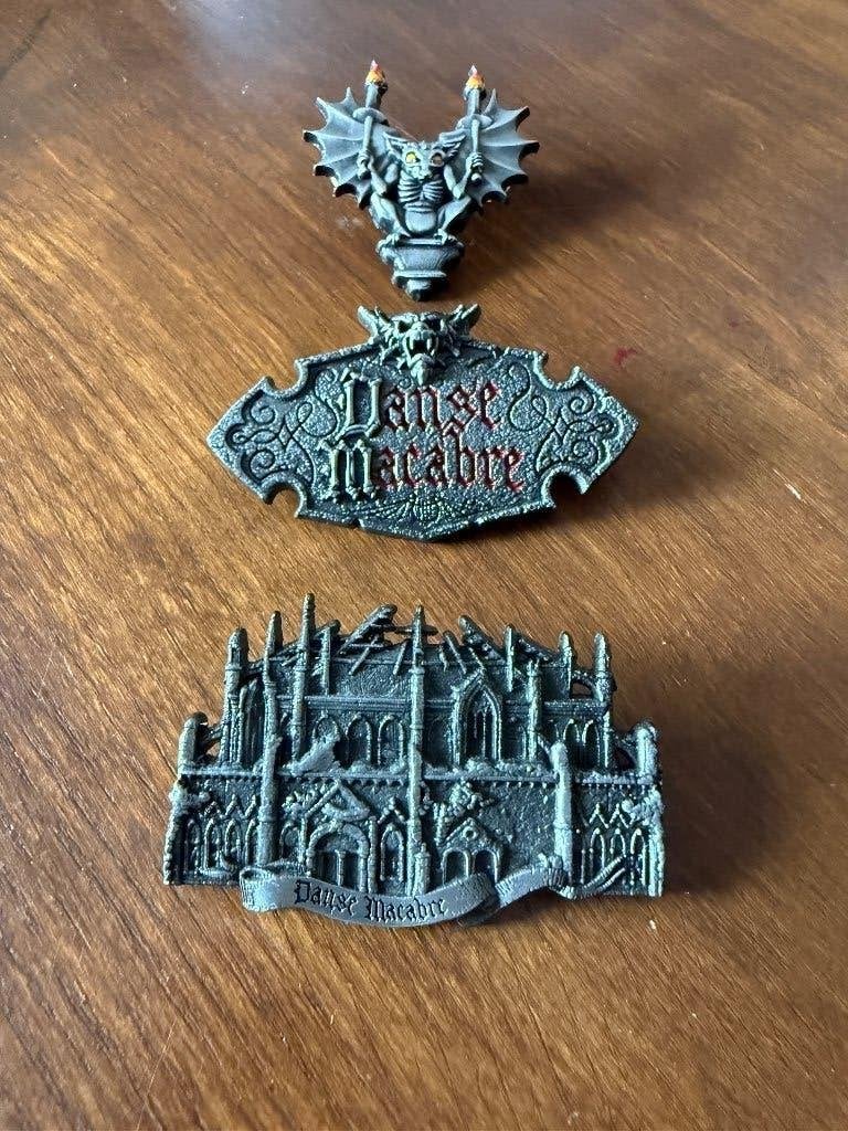 Efteling pin - Danse Macabre, Ophalen of Verzenden, Nieuw, Button of Speldje