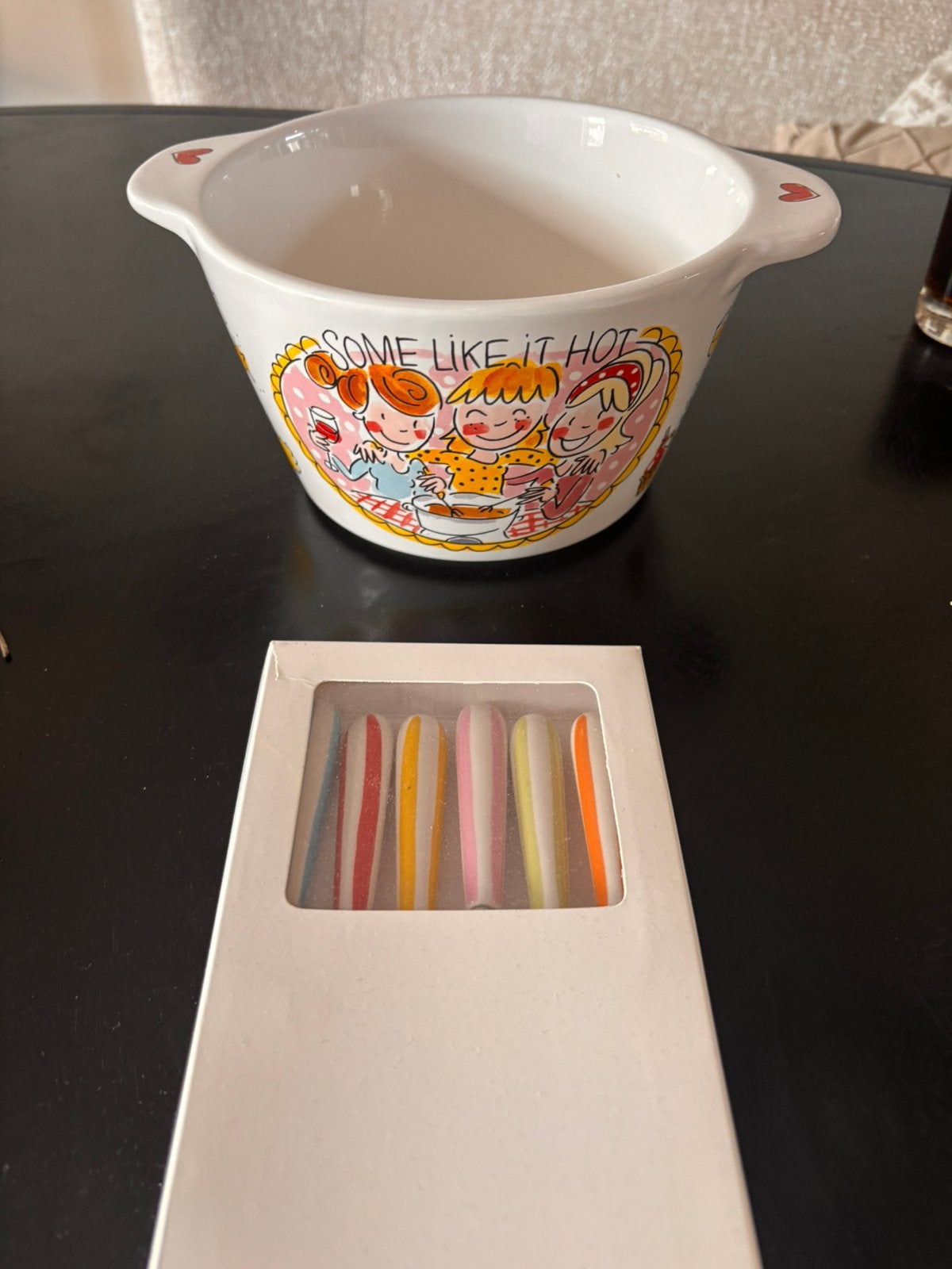 Blond kaasfondue set, Ophalen of Verzenden, Nieuw, Aardewerk