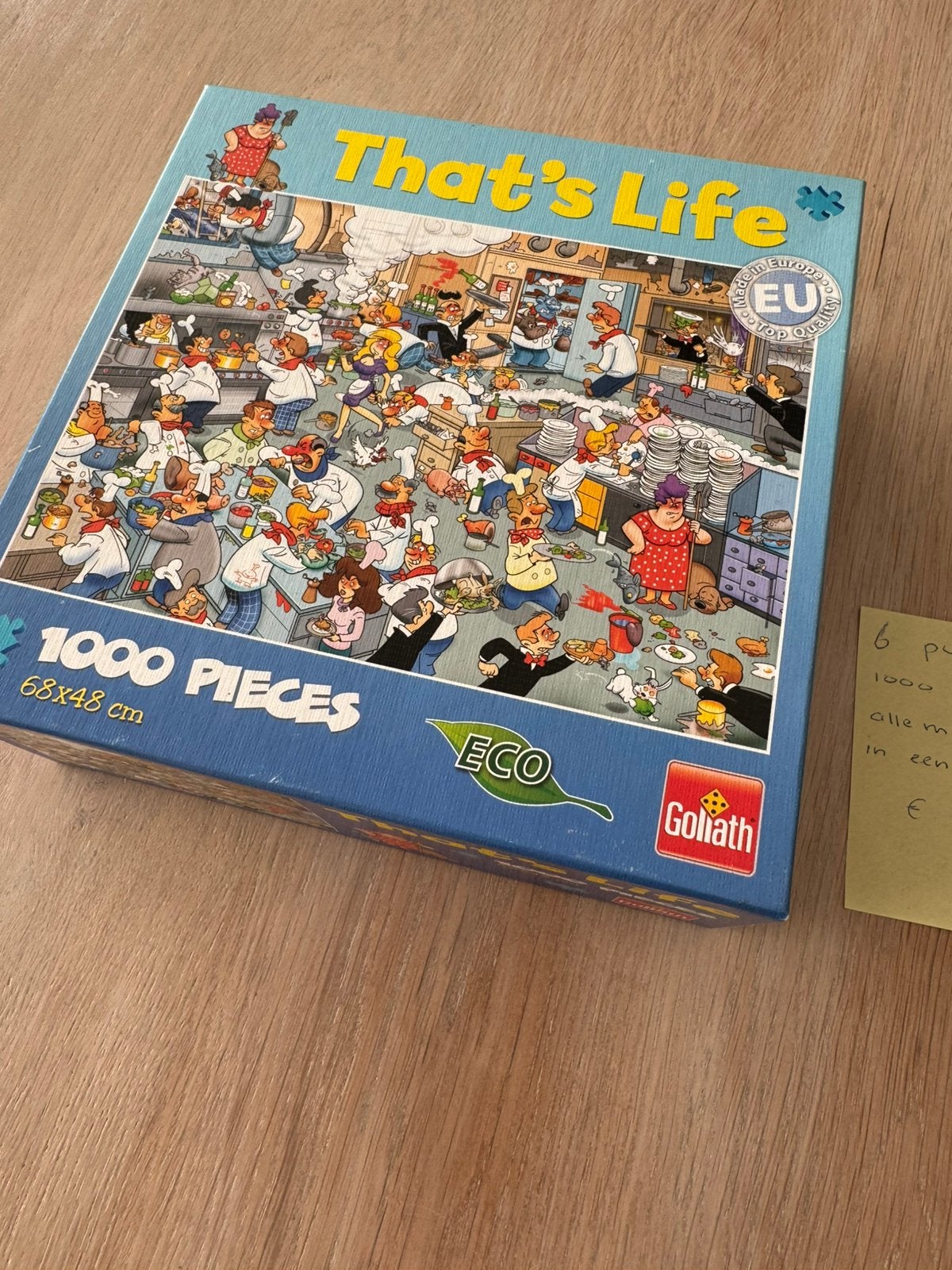 Leg puzzels, Ophalen of Verzenden, 500 t/m 1500 stukjes, Zo goed als nieuw