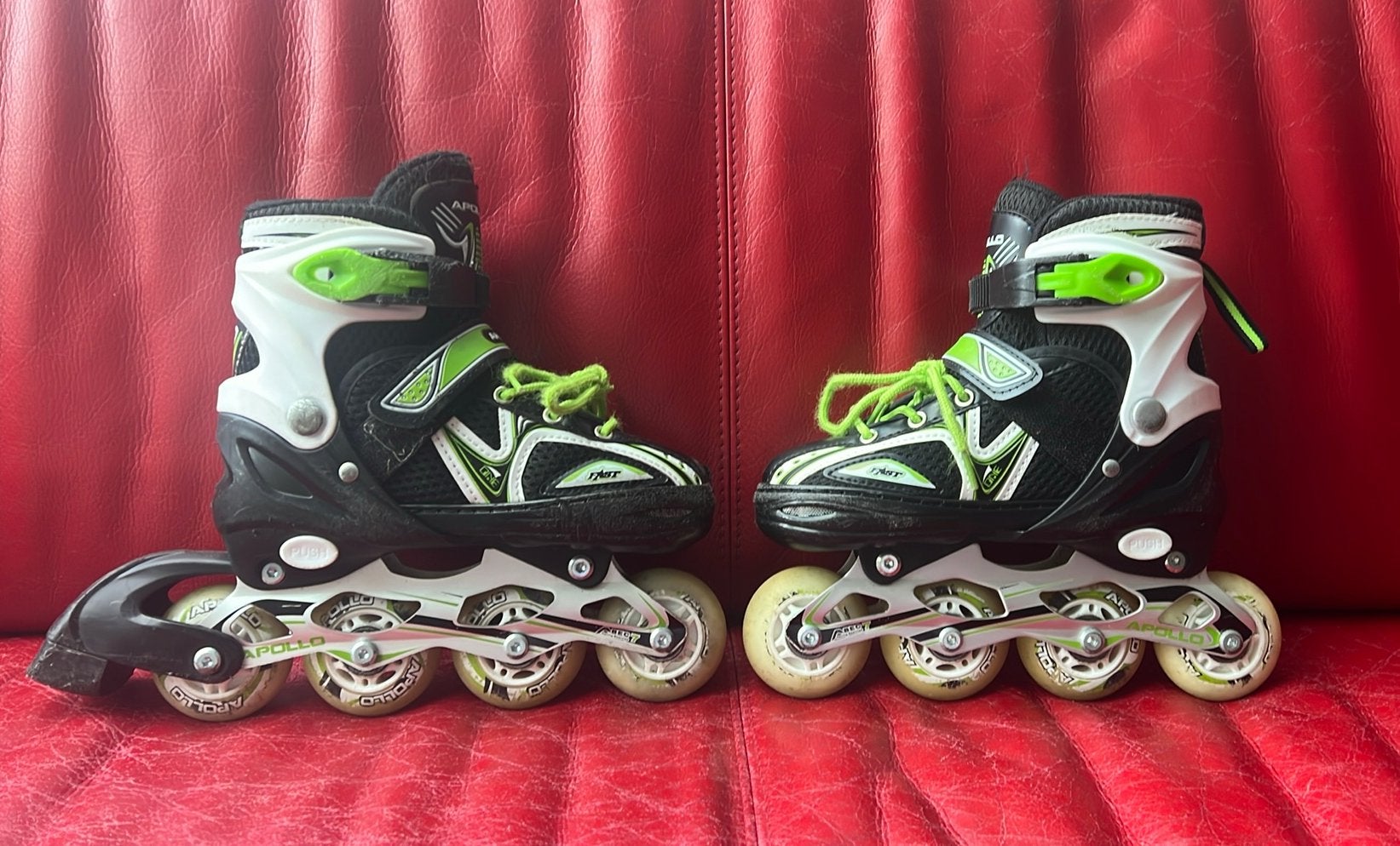 Inline skates maat 31/34, Ophalen, Kinderen, Inline skates 4 wielen, Verstelbaar