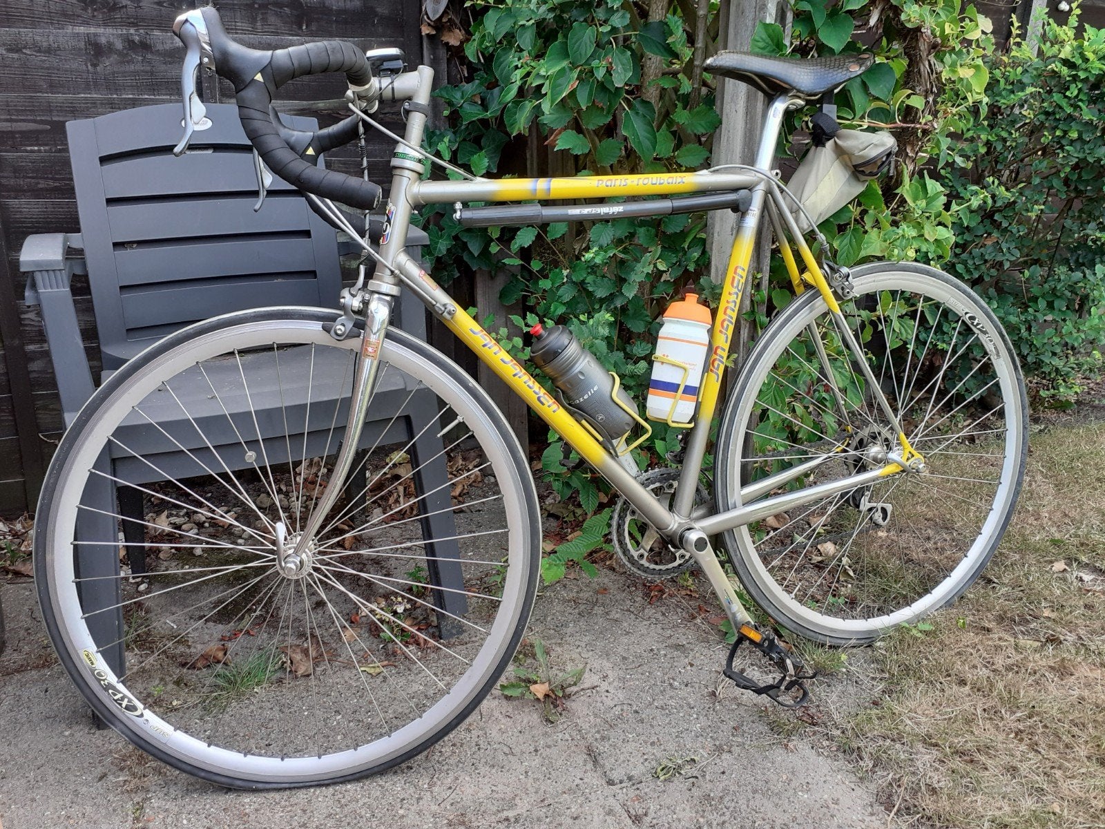 Racefiets .Ouder model, Fietsen en Brommers, Fietsen | Racefietsen, Gebruikt, Heren, Overige merken, 10 tot 15 versnellingen, Staal