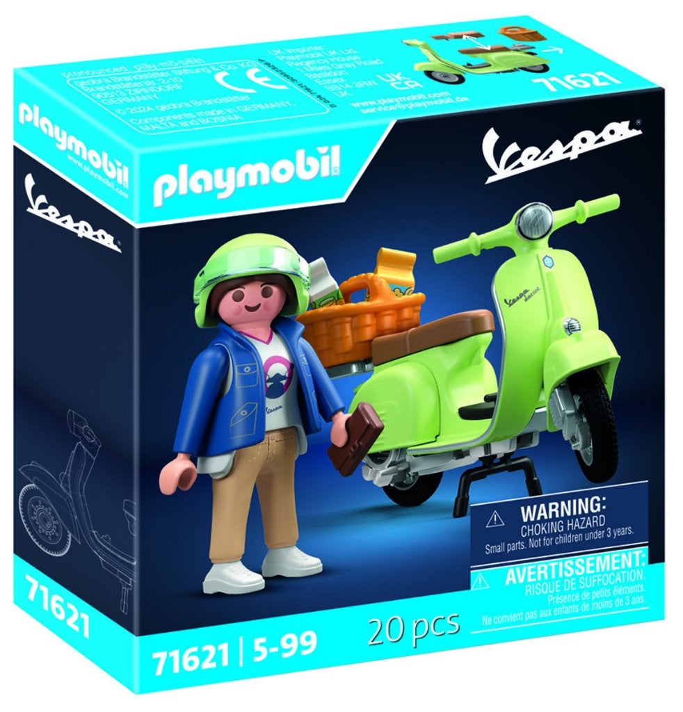 PLAYMOBIL 71621 Vespa 150 Sprint Veloce 1969; 20 delig, Complete set, Voertuig, Nieuw, Ophalen of Verzenden