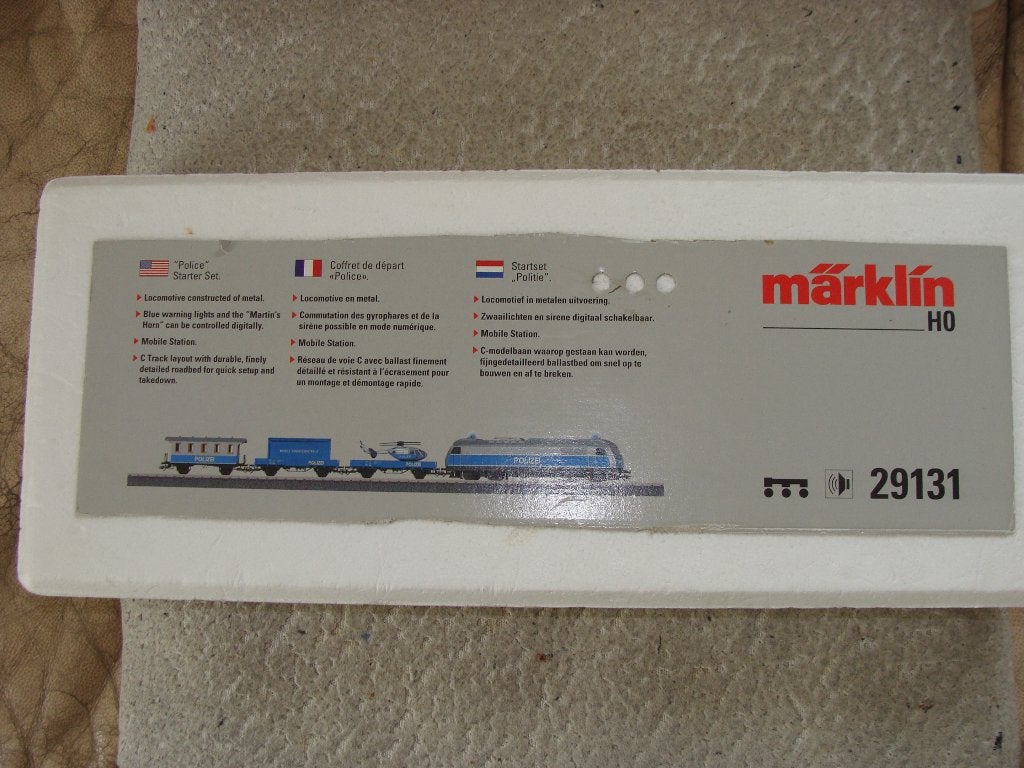MARKLIN 29131 SET POLITIE, Wisselstroom, Treinset, Nieuw, Ophalen of Verzenden