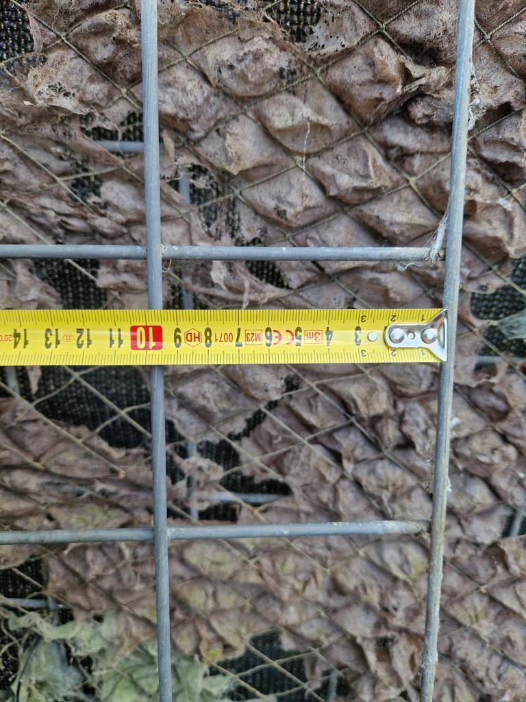 Stevig gaaspaneel voor tuin of afscheiding, Tuin en Terras, Gaas en Draad, Ophalen of Verzenden, Gebruikt, 10 tot 20 meter, Gaas