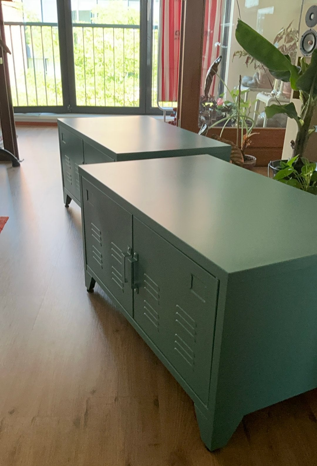 Groen metalen kastjes - La Redoute, Ophalen, Gebruikt