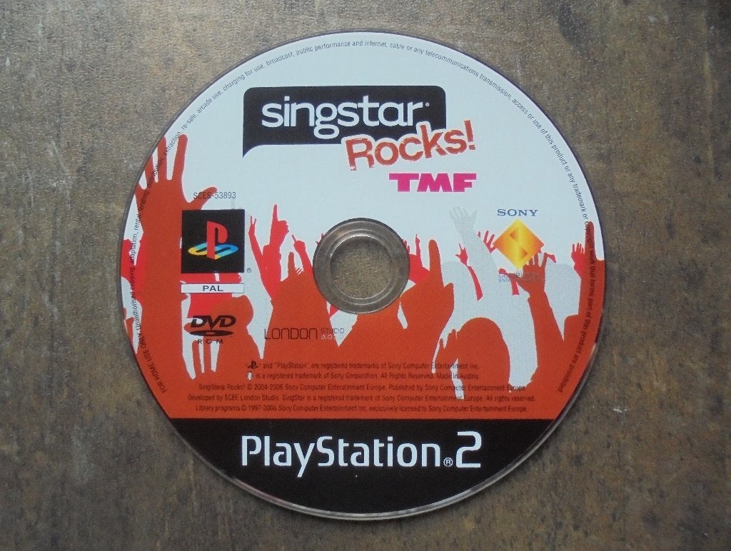SingStar Rocks TMF voor PS2 (zie foto's), Muziek, Gebruikt, Ophalen of Verzenden, 3 spelers of meer